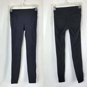 Athleta Black Leggings Sz xxs EUC